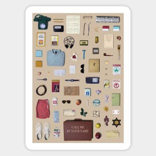 Call Me by Your Name - Objects Sticker
